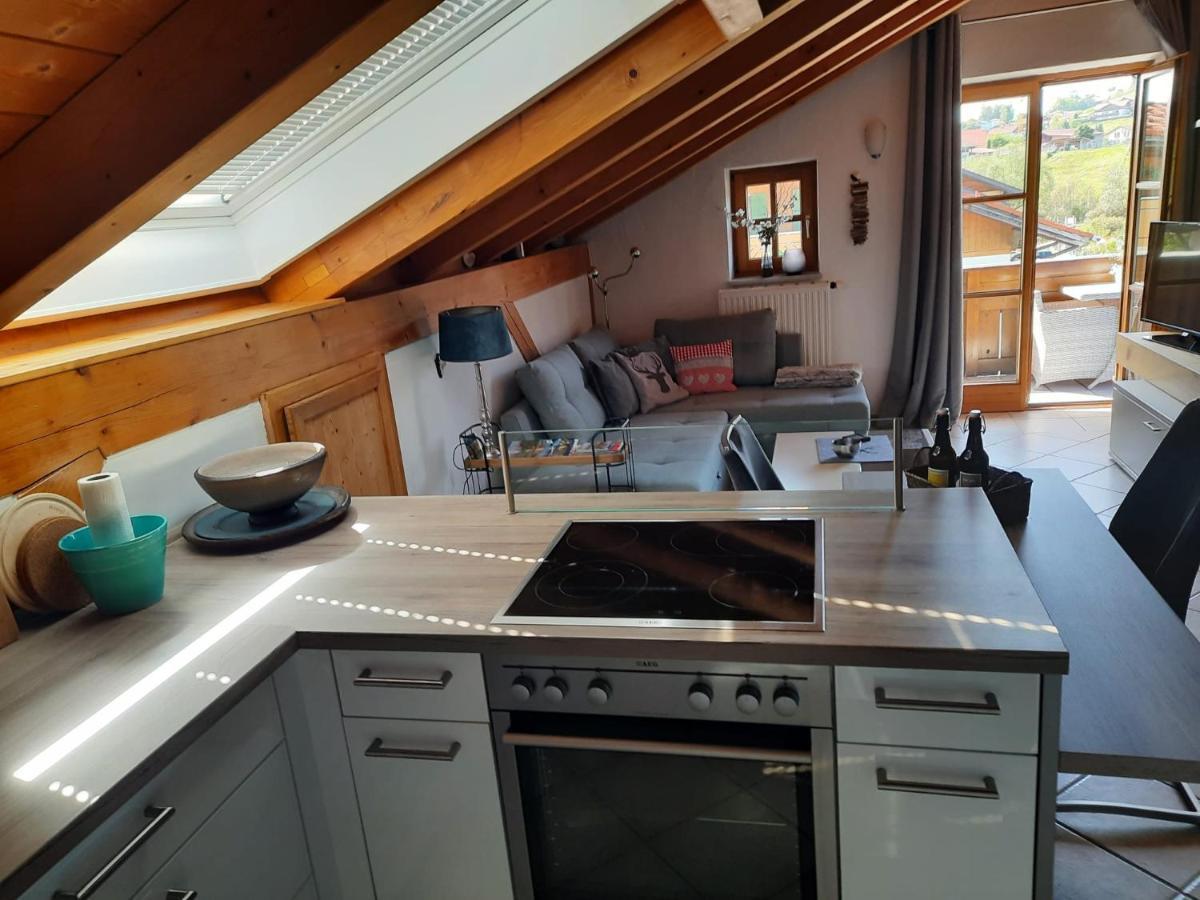 Ferienwohnung in Lechbruck am See im schönen Allgäu, nahe Füssen nur 300 m vom See Exterior foto